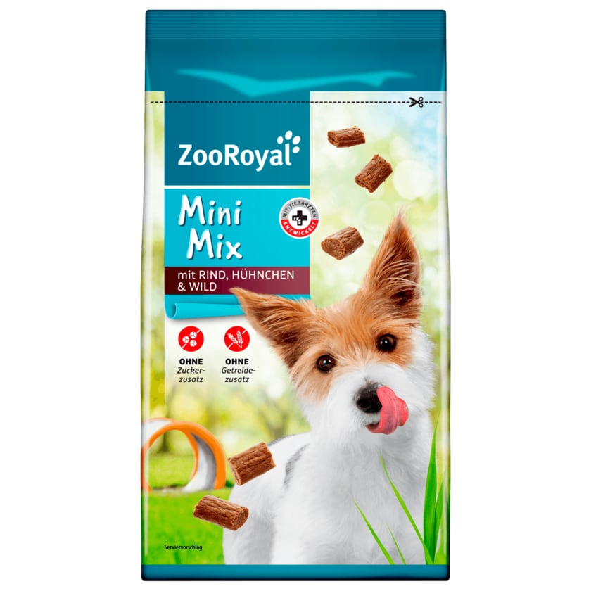 ZooRoyal Mini Mix mit Rind, Hühnchen & Wild 60g